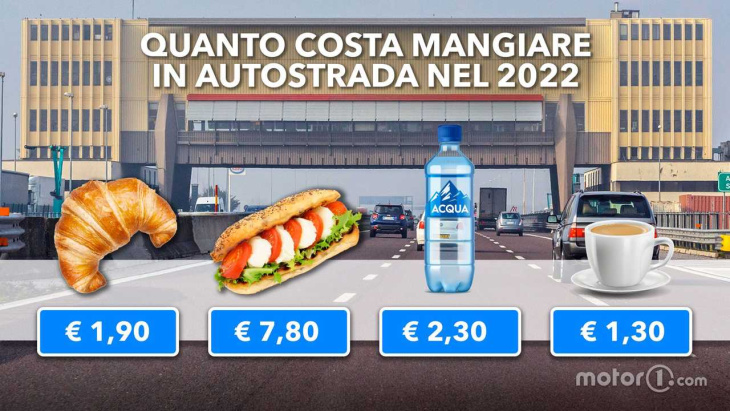 quanto costa mangiare in autostrada nell'estate 2022