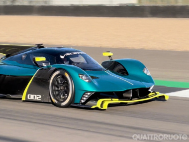 Aston Martin – Valkyrie AMR Pro, a Silverstone con la V12 nata per Le Mans