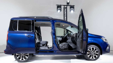 Renault Kangoo E-Tech, il multispazio in versione 100% EV. L’anteprima mondiale sarà lunedì 17 al Salone di Parigi