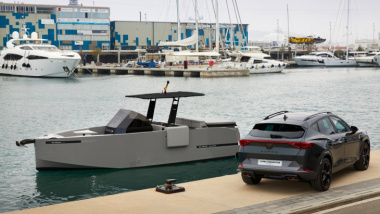 Cupra lancia il suo Yacht elettrico ed è ispirato alla Formentor