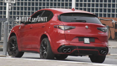 Alfa Romeo Stelvio Quadrifoglio, le foto spia del restyling