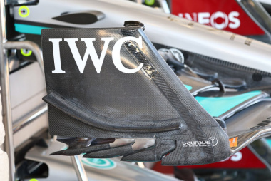 F1 | Mercedes: l'ala anteriore con cinque deviatori di flusso
