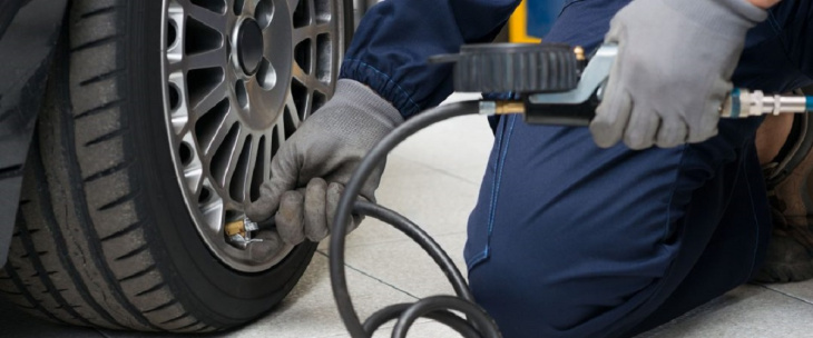 manutenzione, gli pneumatici e la loro pressione come farla