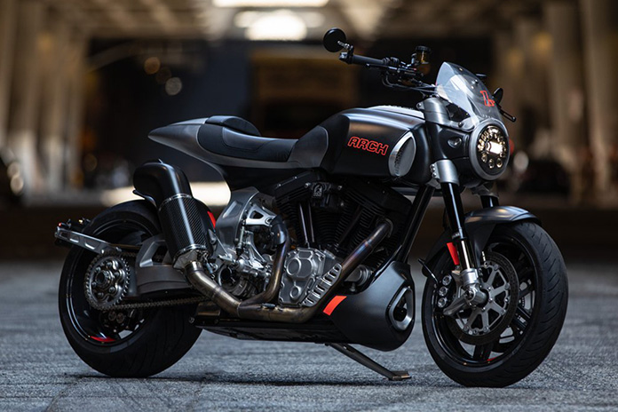 arch motorcycle lancia il nuovo modello 1 negli stati uniti, con uno stile di guida aggressivo