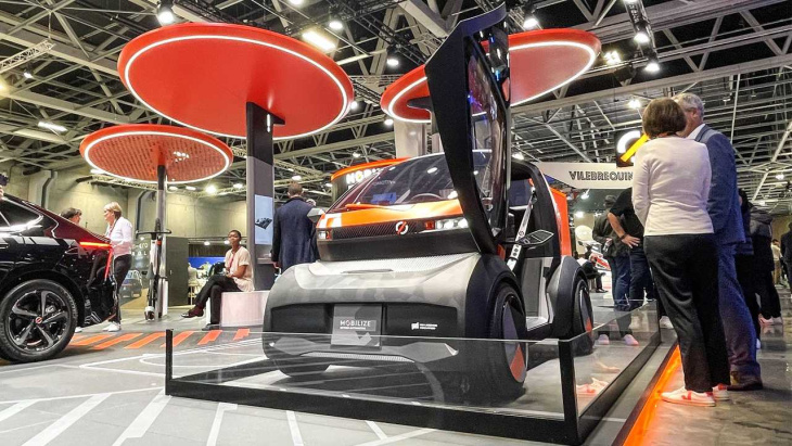 le auto elettriche al salone di parigi 2022