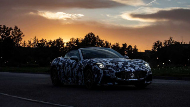 Le prime foto ufficiali della nuova Maserati GranCabrio