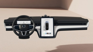 Volvo EX90: il futuro SUV elettrico svela il suo cruscotto