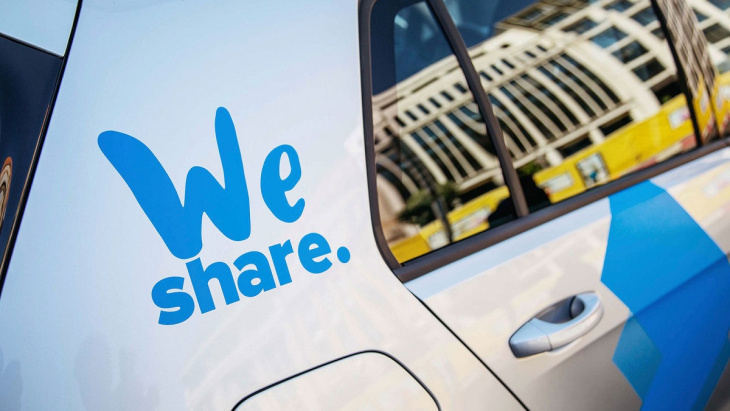 volkswagen vende la divisione di car-sharing weshare a miles mobility
