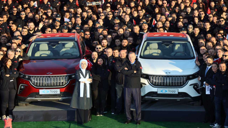 erdogan, da febbraio in vendita auto elettrica turca togg. a marzo iniziano le consegne