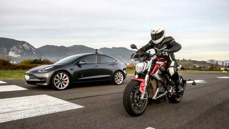 tesla vs zero motorcycles, una sfida peso-potenza 100% elettrica