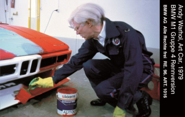 La BMW di Andy Warhol, un pezzo da museo