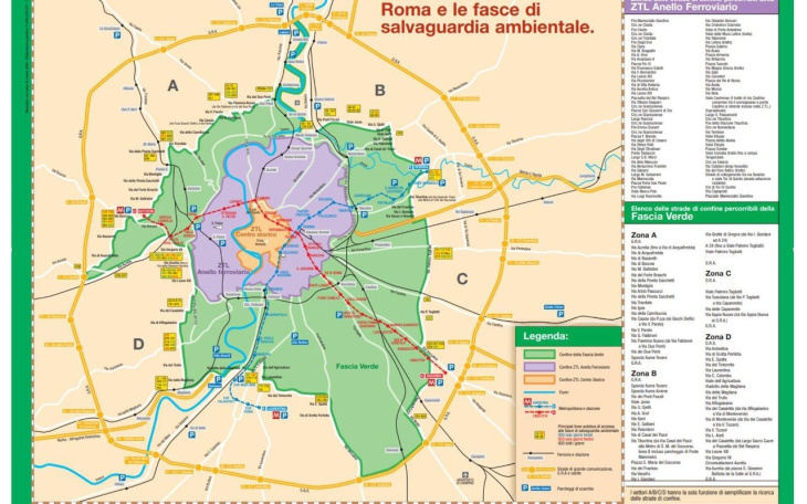 roma – circolazione nella ztl, lo stop si allarga a sei giorni su sette