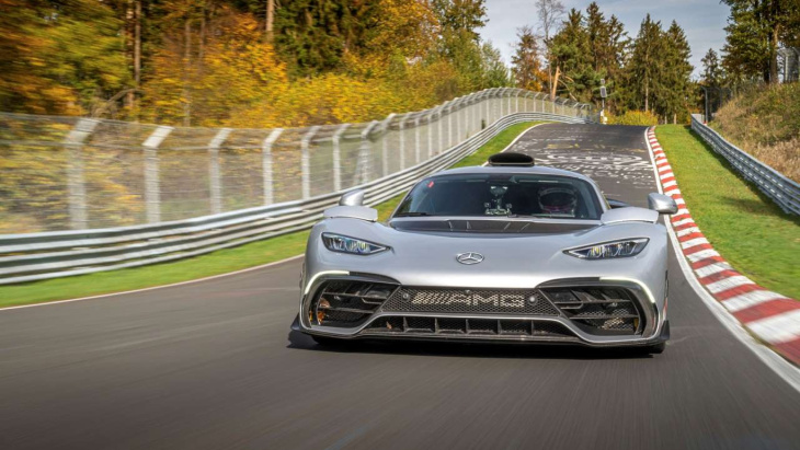 mercedes-amg one: nuovo record al nürburgring