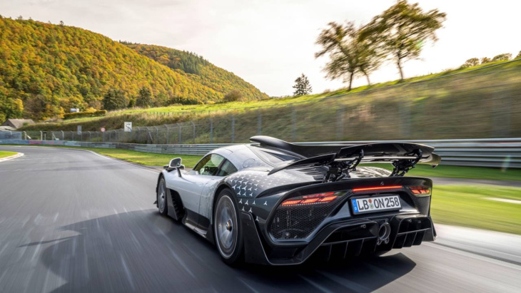 mercedes-amg one: nuovo record al nürburgring
