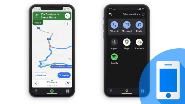 android, google chiude driving mode: largo alla modalità auto di maps