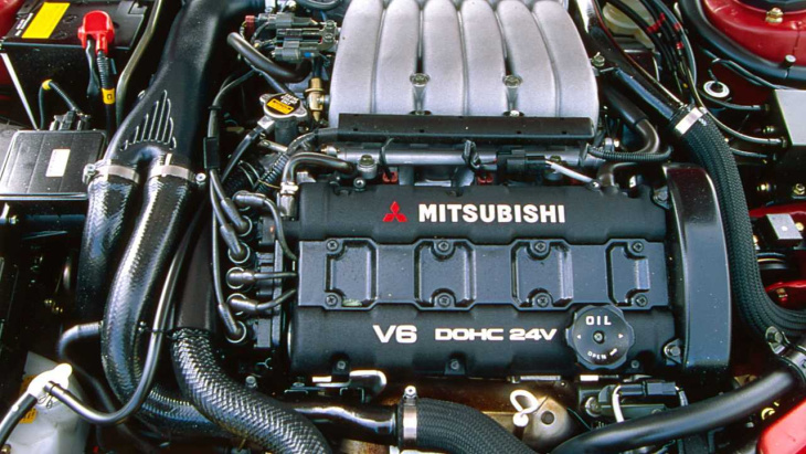 motori, il v6 mitsubishi 6g7, dalla 3000 gt al pajero
