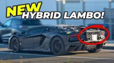 Il V12 di Lamborghini sarà ibrido, ecco il primo prototipo [VIDEO]