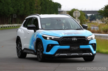 Toyota – Corolla Cross Hydrogen Concept, l’alternativa alla fuel cell