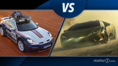 Lamborghini Huracan Sterrato vs Porsche 911 Dakar, sfida tra sportive rialzate