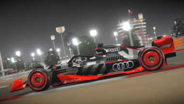 Audi entra già in F1 dalla porta virtuale. La monoposto dei Quattro Anelli protagonista del videogame F1 2022