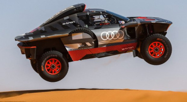 Dakar, Audi nel futuro: trionfare nel deserto con un'auto elettrica