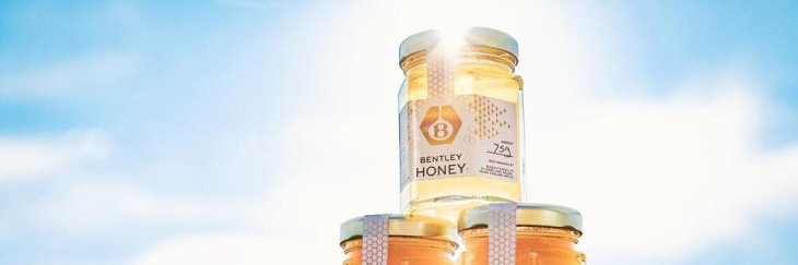 con bentley anche il miele è di lusso