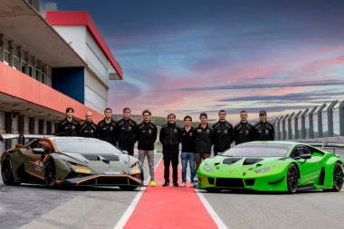 Lamborghini: Formal e Pulcini vincitori Young Driver e GT3 Junior Program 2022