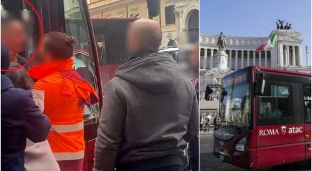 autista atac ferma il bus e litiga con un automobilista: «ti sfondo». l'azienda lo sospende (e gli toglie lo stipendio)