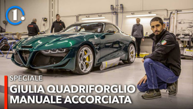 Alfa Romeo Giulia Quadrifoglio, Zagato l'ha fatta coupé. Con cambio manuale