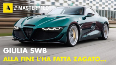 Alfa Romeo Giulia SWB Zagato: è unica, ma potrebbe arrivare in (piccola) serie...