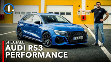 Audi RS 3, la prova della Performance da 407 CV