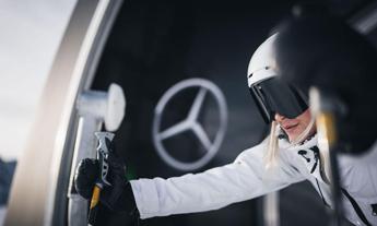 Mercedes-Benz protagonista sulle vette delle Dolomiti