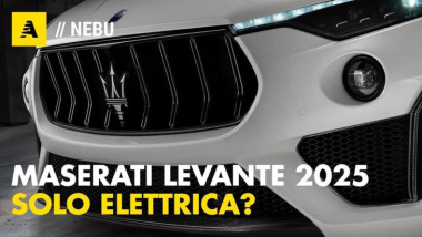 Maserati Levante 2025: sarà solo elettrica Folgore.. Fine del V8? [Video]