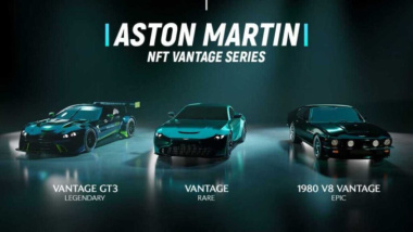 Aston Martin entra nel mondo degli NFT con la sua prima collezione