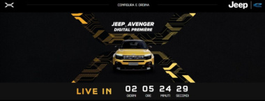 Jeep Avenger: il 14 dicembre la digital Première