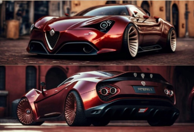 Alfa Romeo Prometeo concept: l’auto creata dall’Intelligenza Artificiale