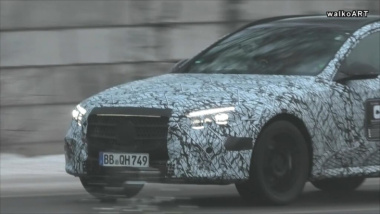 Mercedes Classe E Wagon 2024: continuano i test in Germania per la nuova sw [VIDEO SPIA]