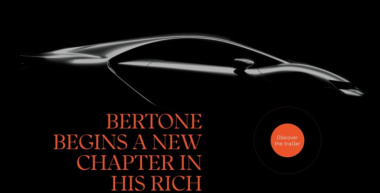 Bertone presenterà la sua nuova hypercar il 21 dicembre [VIDEO TEASER]