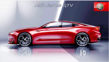 Nuova Alfa Romeo GTV: sarà lei la prima auto solo elettrica del Biscione? [RENDER]