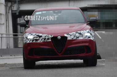 Alfa Romeo Stelvio Quadrifoglio Restyling: nuove foto spia