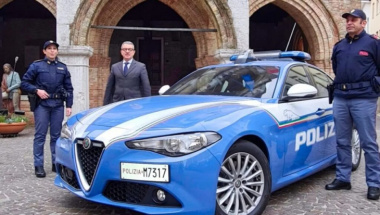 Nuove Alfa Romeo Giulia per la Polizia a Pordenone