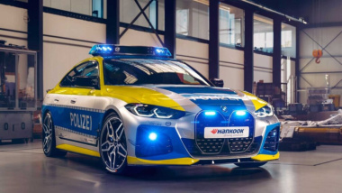 BMW i4: AC Schnitzer presenta la versione modificata per la Polizia tedesca [FOTO]