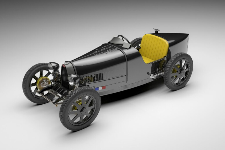 bugatti baby ii carbon edition: ecco la vettura ispirata alla w16 mistral [foto]