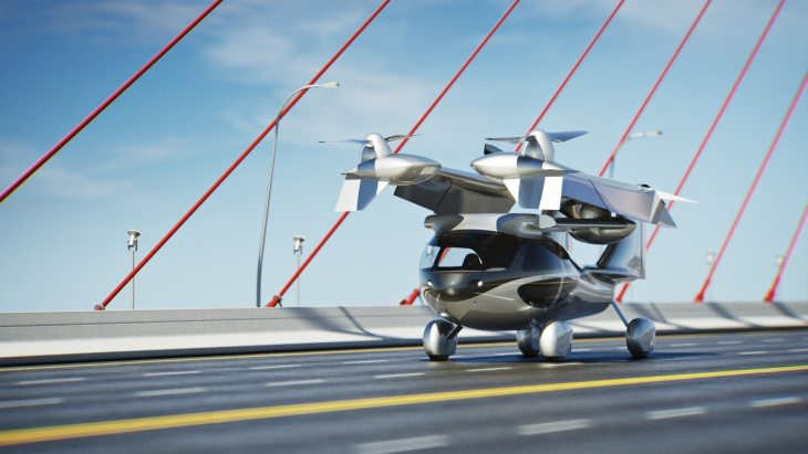 aska a5: al ces 2023 debutta un prototipo funzionante dell’auto volante [foto]