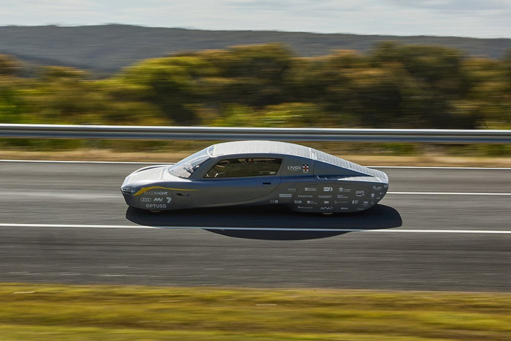 sunswift 7 è il veicolo elettrico più veloce ad aver percorso oltre 1000 km con una singola ricarica