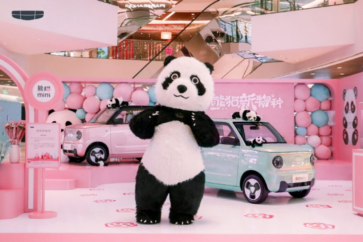 geely panda mini: ecco la nuova city car elettrica ispirata ai panda [foto]