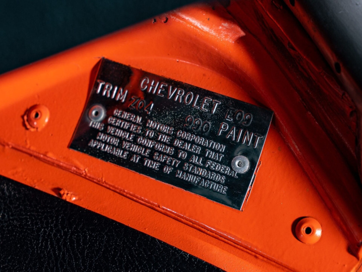 chevrolet corvette stingray zl-1 convertible: una one-off del 1969 sarà proposta all’asta [foto]