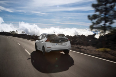 Nissan Leaf 2018, prova su strada della seconda serie: spazio al futuro