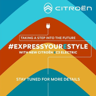 Citroen eC3: ecco il primo teaser della versione 100% elettrica