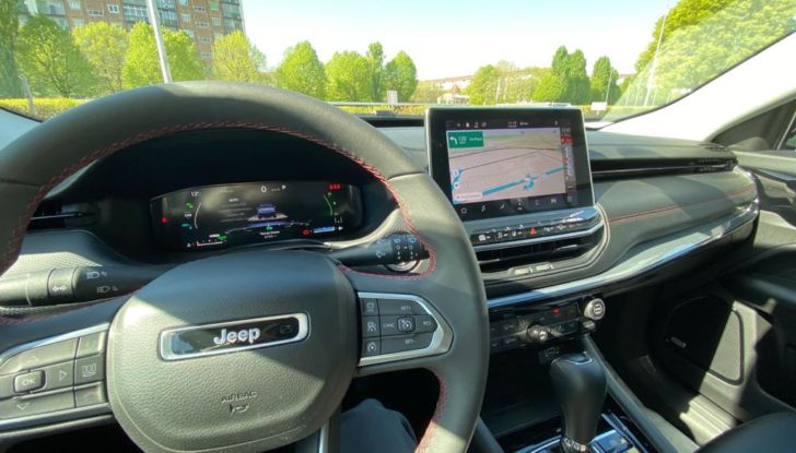 amazon, android, jeep compass my2021: prova su strada della nuova generazione, anche ibrida